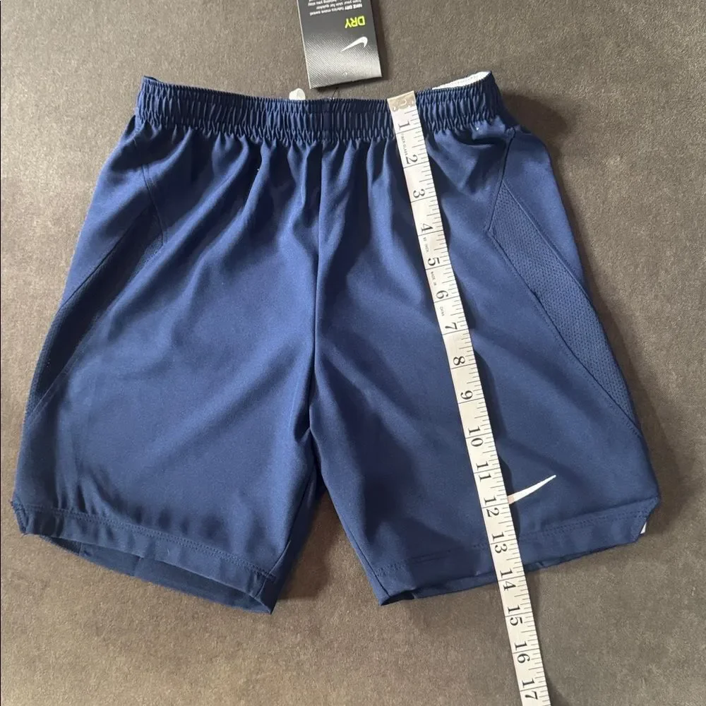 Nike Youth Unisex Blue Sport Shorts Dry AJ1265-419 Size S NWT